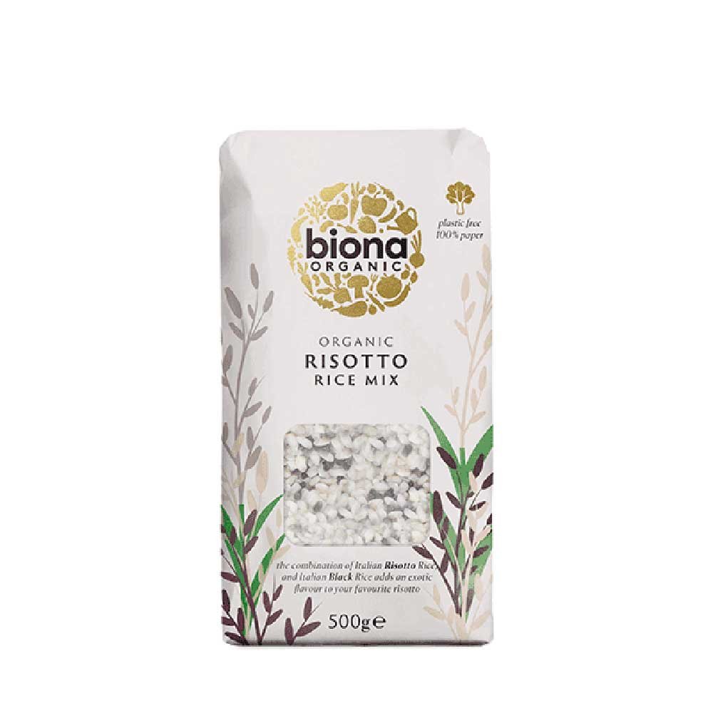 Organic Black & White Risotto Mix (Venus & Arborio Rices) Bi