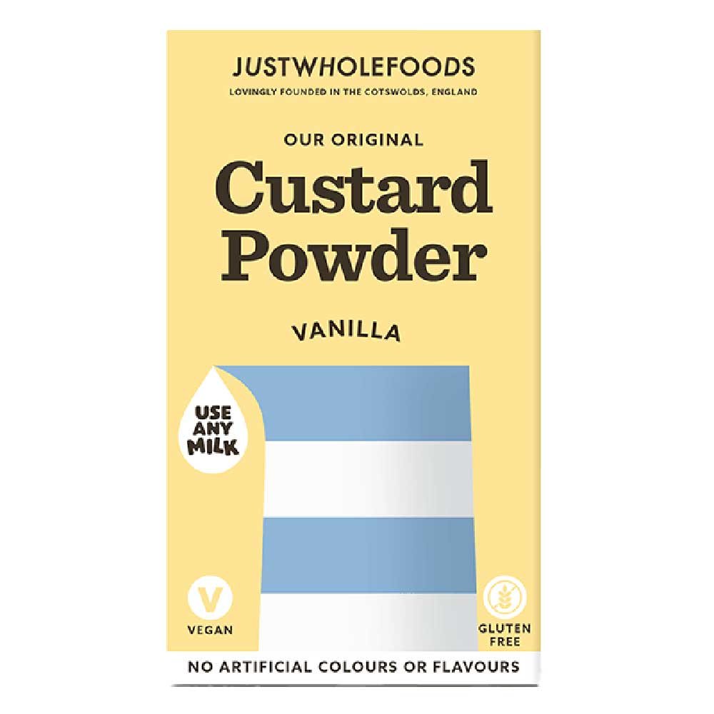 Custard Powder - all natural Just Wholefoods 100g Custard Powder - all natural Just Wholefoods 100g