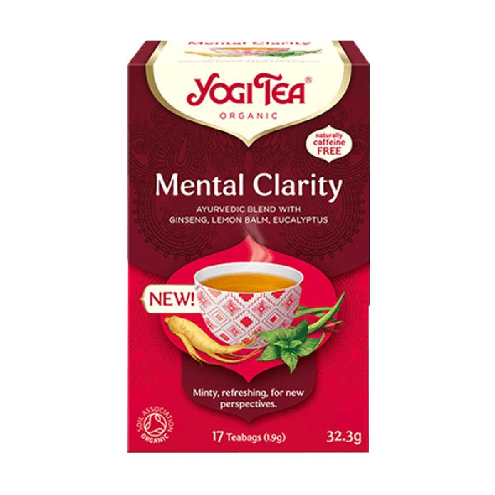 Organic Mental Clarity Yogi Tea 17bgs Organic Mental Clarity Yogi Tea 17bgs