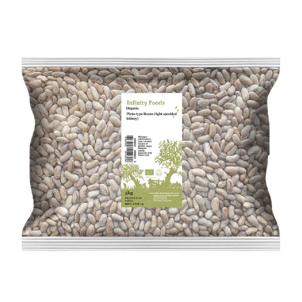 Organic Pinto Beans Infinity Foods 5kg Organic Pinto Beans Infinity Foods 5kg