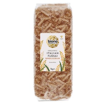 Organic Fusilli - wholewheat - large Biona 1kg