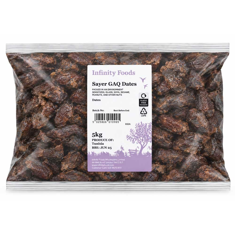 Dates Pitted Infinity Foods 5kg Dates Pitted Infinity Foods 5kg