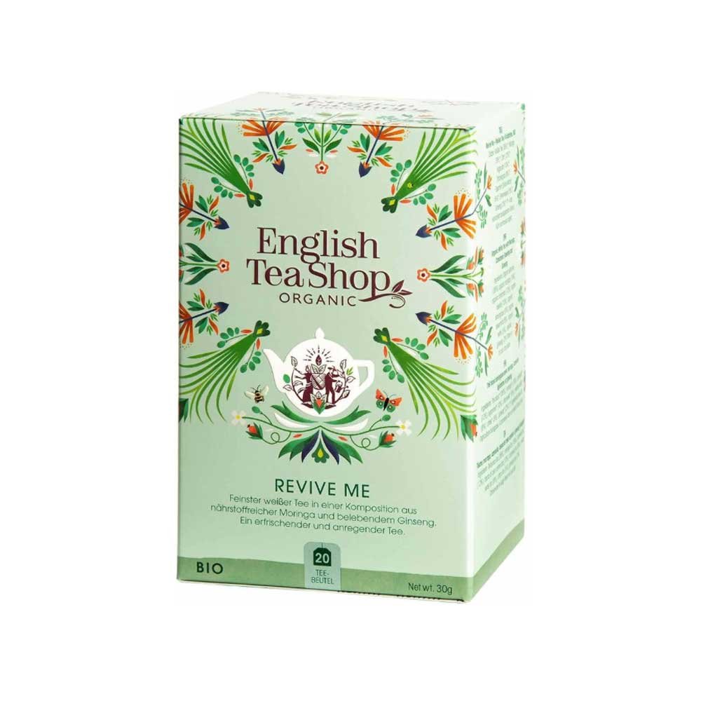 Organic Revive Me Tea Bags English Tea Shop 6x20bags Organic Revive Me Tea Bags English Tea Shop 6x20bags