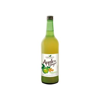 Organic Apple & Crushed Ginger Juice James White 250ml