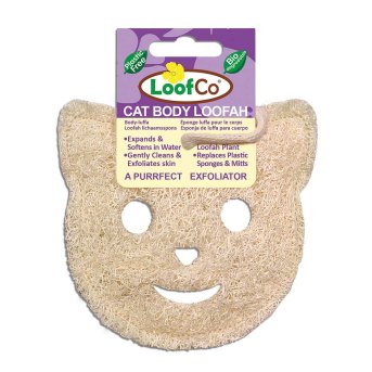 Cat Body Loofah LoofCo 6x1