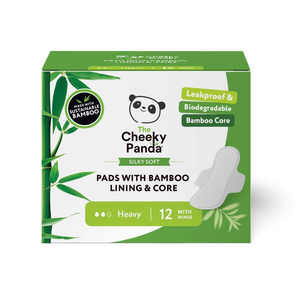 Heavy Pads 290mm - 12 with wings Cheeky Panda 12pack