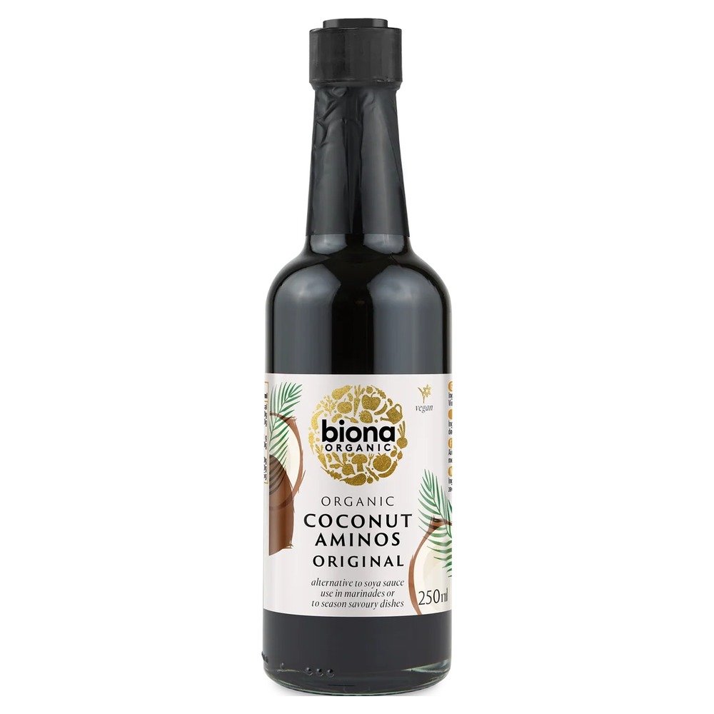Organic Coconut Aminos - Original Biona 6x250ml Organic Coconut Aminos - Original Biona 6x250ml