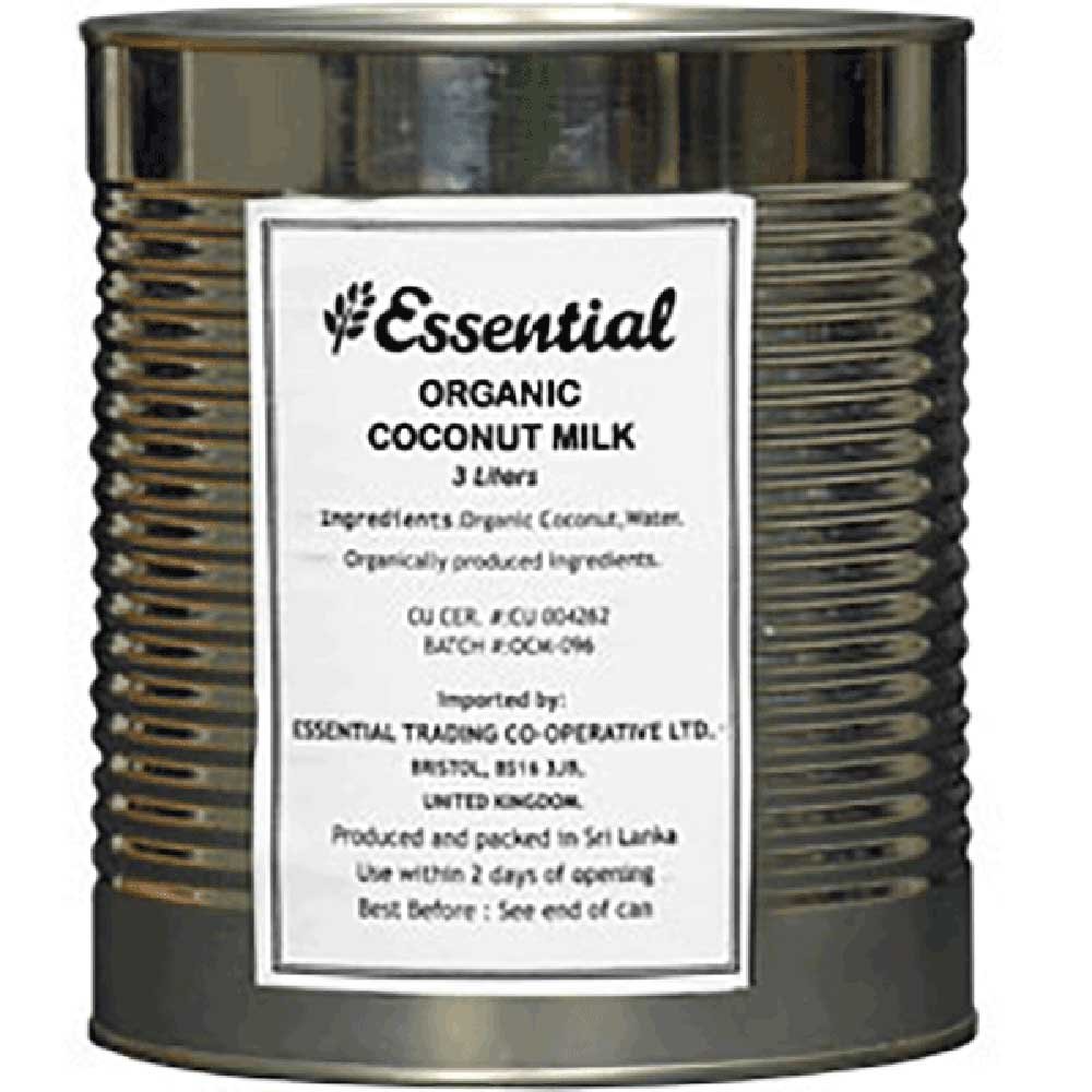 Organic Coconut Milk Essential 3l