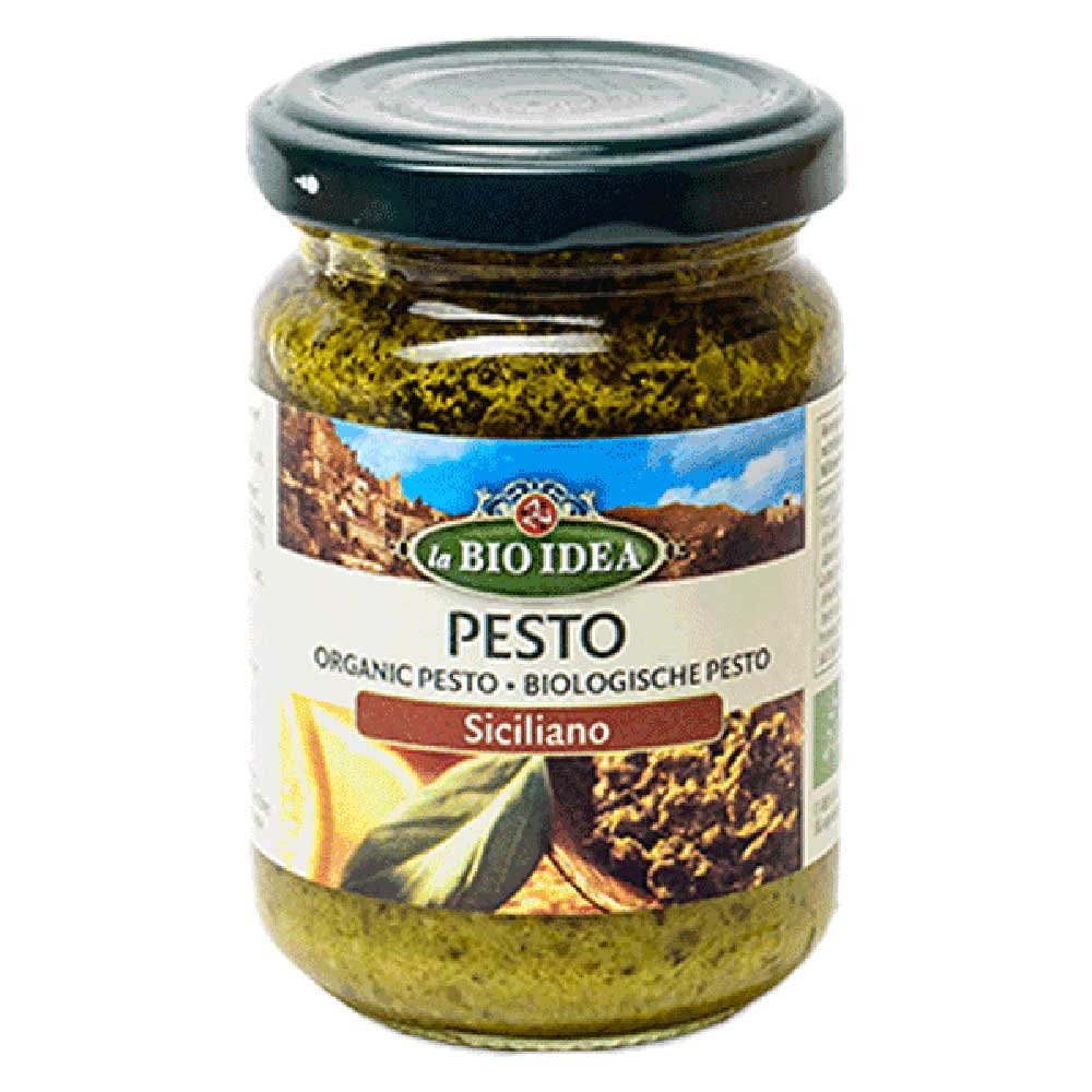 Organic Pesto Siciliano - vegetarian La Bio-Idea 130g Organic Pesto Siciliano - vegetarian La Bio-Idea 130g