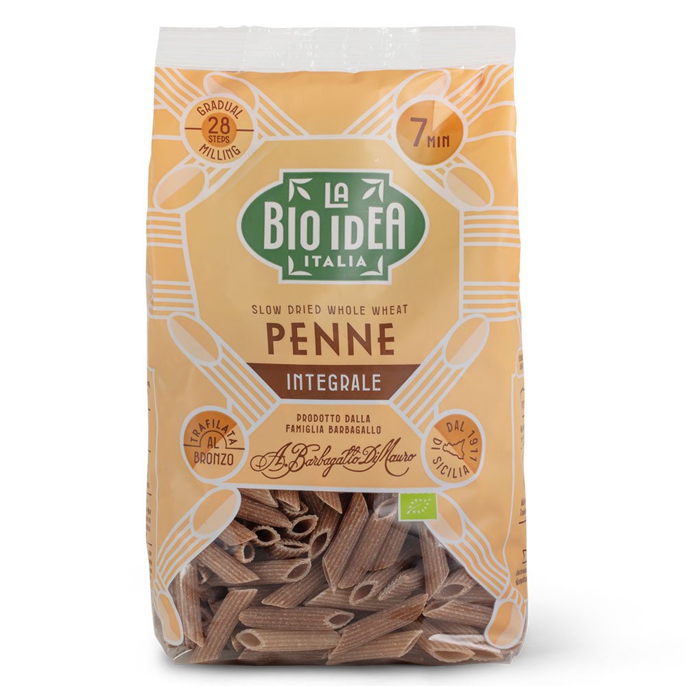 Organic Wholewheat Penne La Bio-Idea 500g