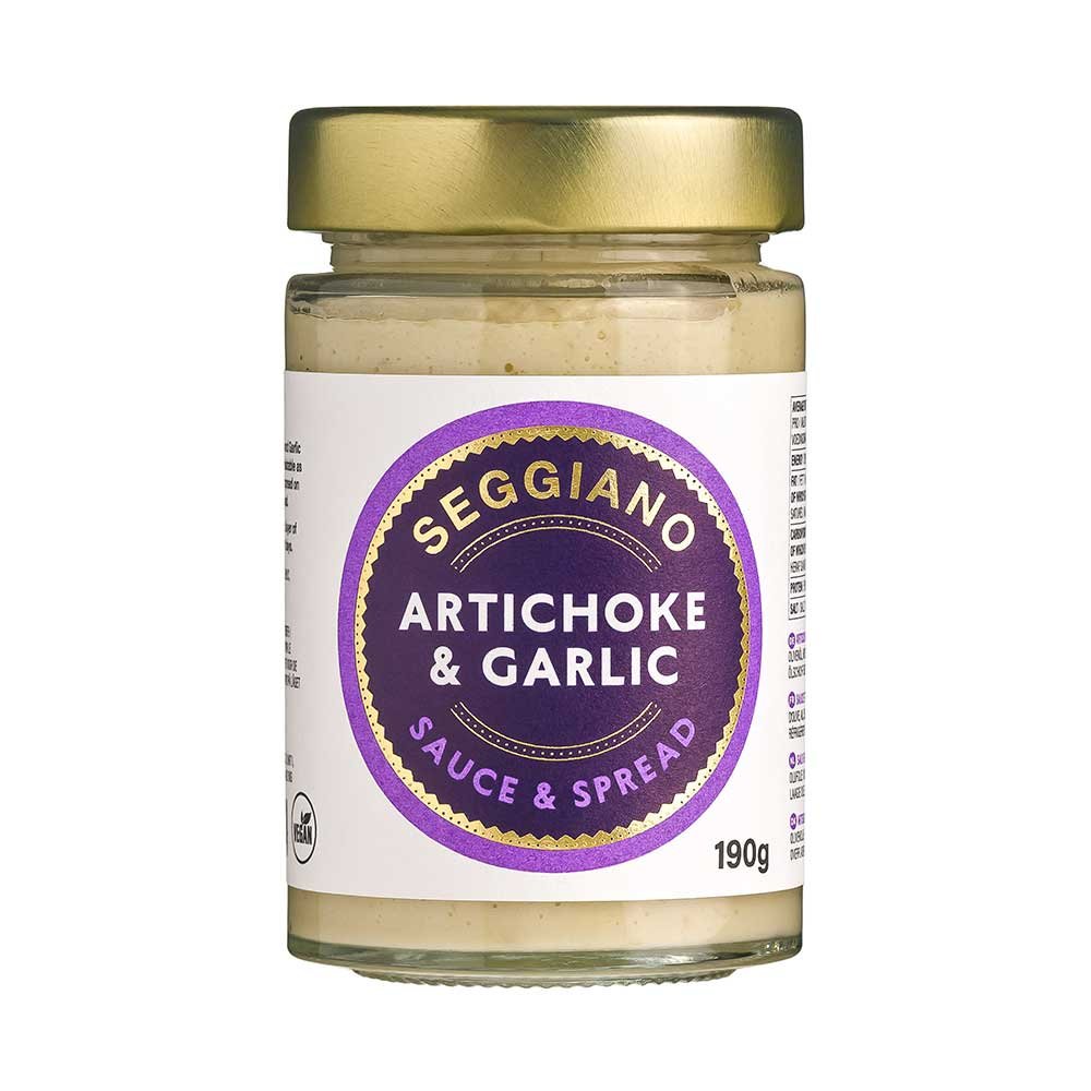 Artichoke & Garlic Sauce Seggiano 6x190g Artichoke & Garlic Sauce Seggiano 6x190g