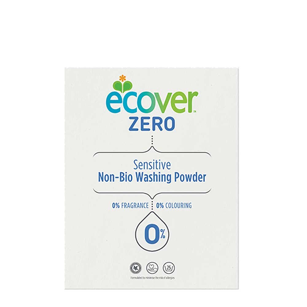 Washing Powder Non Bio - Zero Ecover Zero 1.875kg Washing Powder Non Bio - Zero Ecover Zero 1.875kg