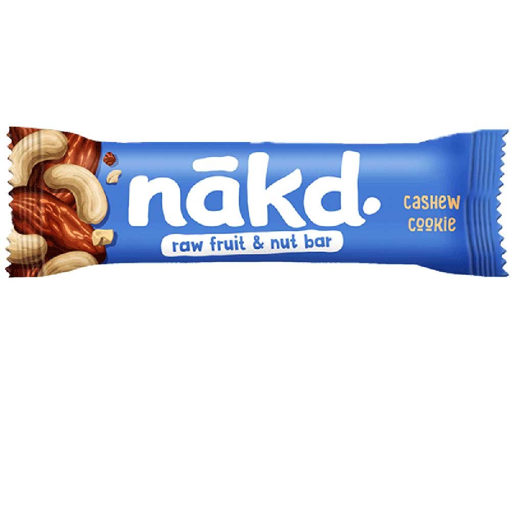 Cashew Cookie Raw Wholefood Bar Nakd 35g