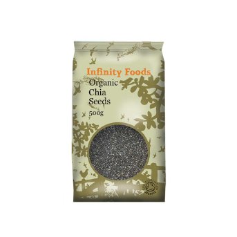 Organic Chia Seeds Infinity Foods 500g