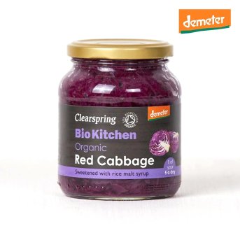 Red Cabbage Clearspring 6x355g Red Cabbage Clearspring 6x355g