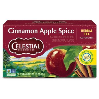 Cinnamon and Apple Spice Tea Bags Celestial Seasonings 6x20bags