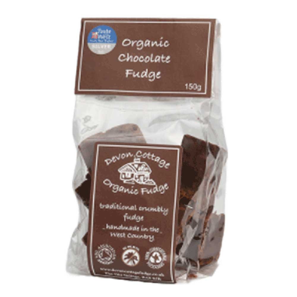 Organic Chocolate Crumbly Fudge Devon Cottage 150g