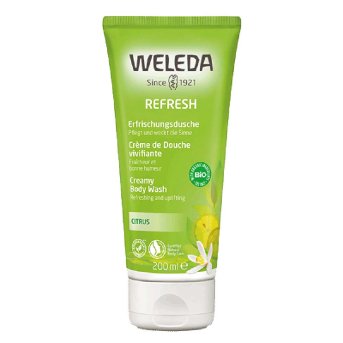 Organic Refresh Citrus Body Wash Weleda 200ml