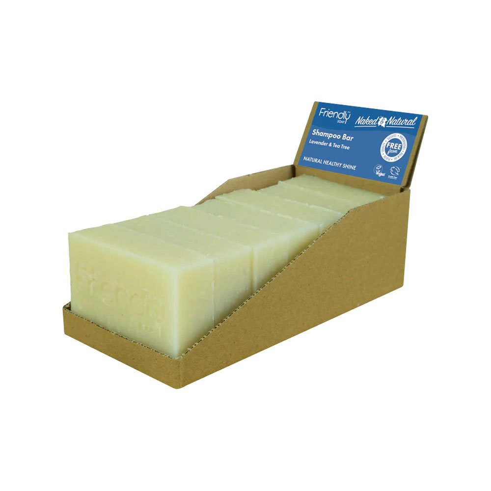 Shampoo Bar - Lavender & Tea Tree - Naked & Natural Friendly