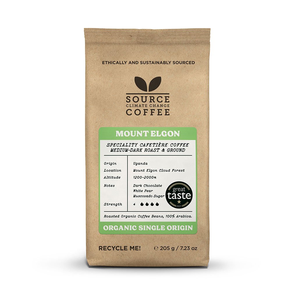 Organic Uganda Mount Elgon Cloud Forest R&G - 4 Source 6x205g