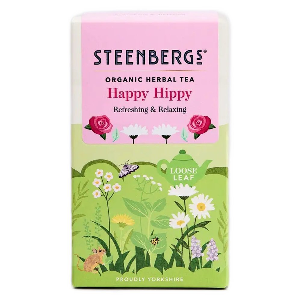 Organic Happy Hippy Steenbergs 4x30g Organic Happy Hippy Steenbergs 4x30g
