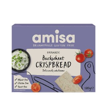 Organic Buckwheat Crispbread Amisa 120g