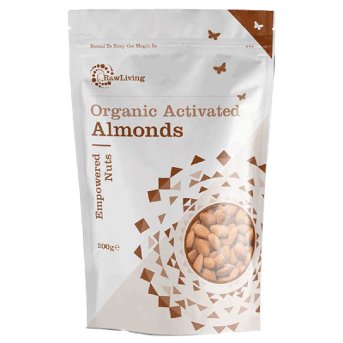 Organic Activated Almonds Raw Living 200g