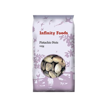 Pistachios - roasted & salted Infinity Foods 125g