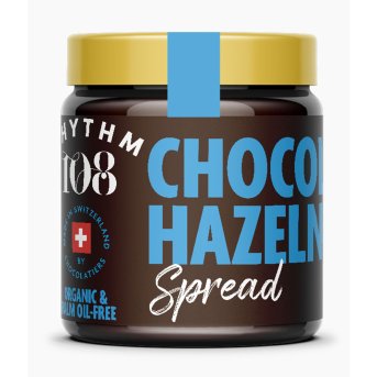 Organic Chocolate Hazelnut Spread Rhythm 108 6x250g