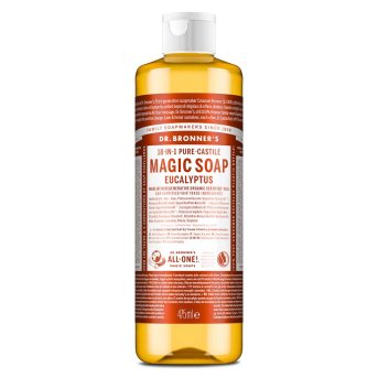 Organic Eucalyptus Liquid Soap (1/2 case) Dr. Bronner 6x473ml