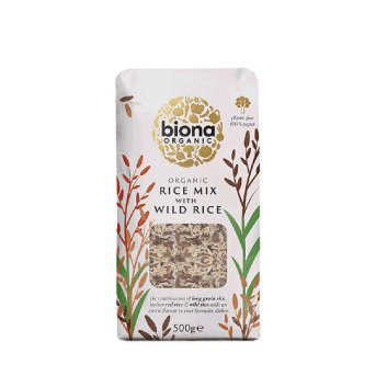 Organic Wild Rice Mix Biona 500g Organic Wild Rice Mix Biona 500g