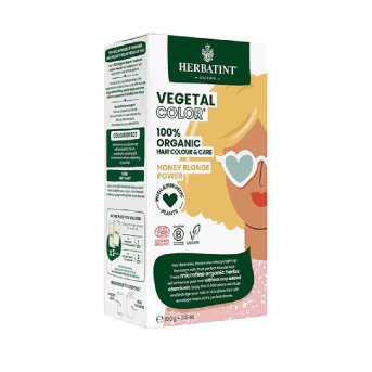 Organic Honey Blonde Power - Hair Colour Herbatint 1x1pack
