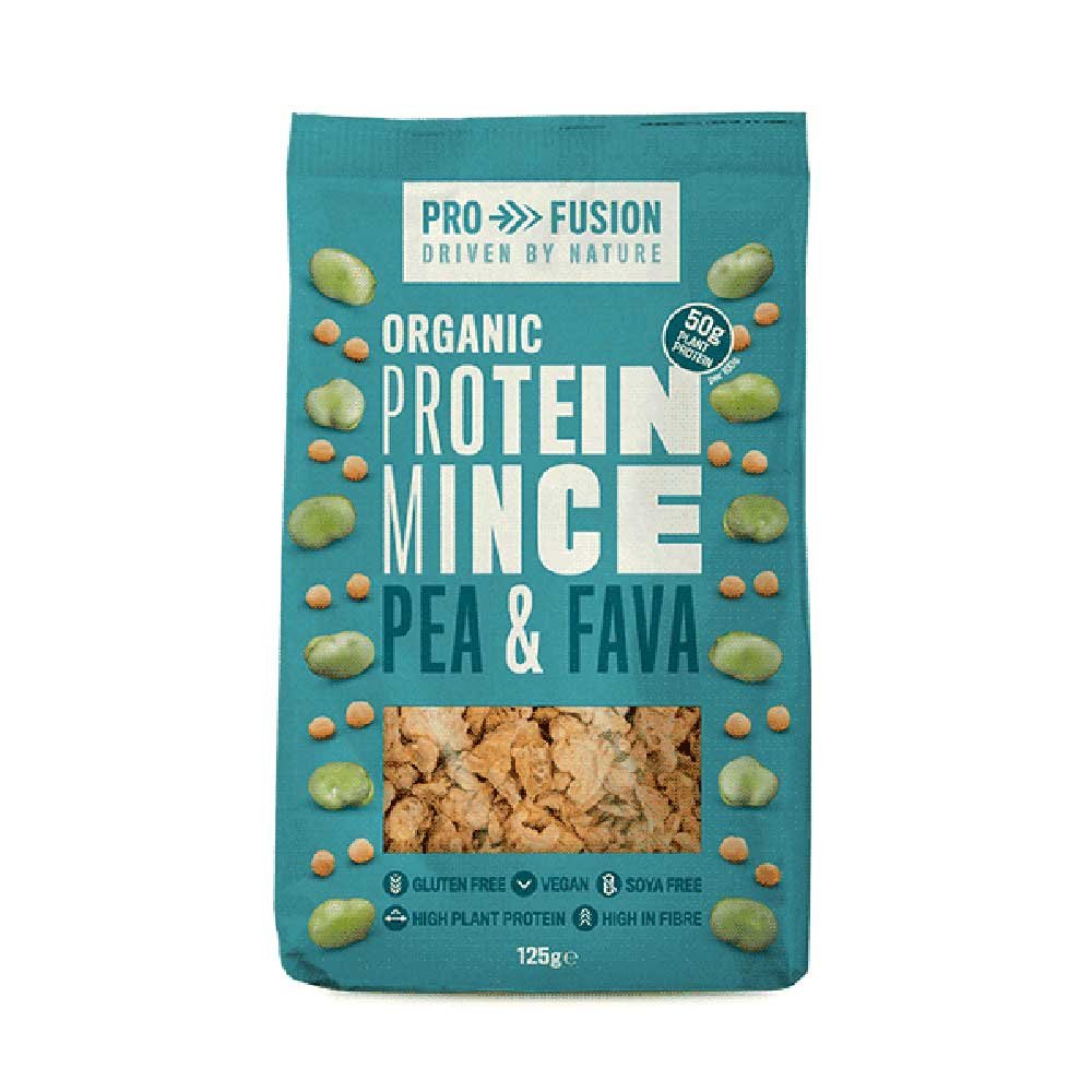 Organic Protein Mince - Pea & Fava Profusion 125g Organic Protein Mince - Pea & Fava Profusion 125g