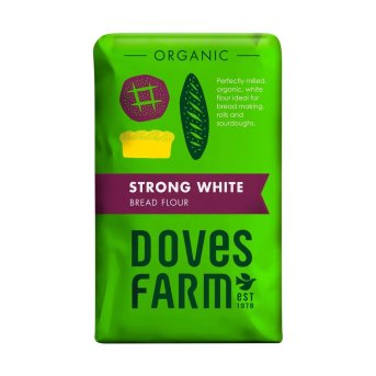Organic Strong White Bread Flour Doves Farm 5x1.5kg Organic Strong White Bread Flour Doves Farm 5x1.5kg