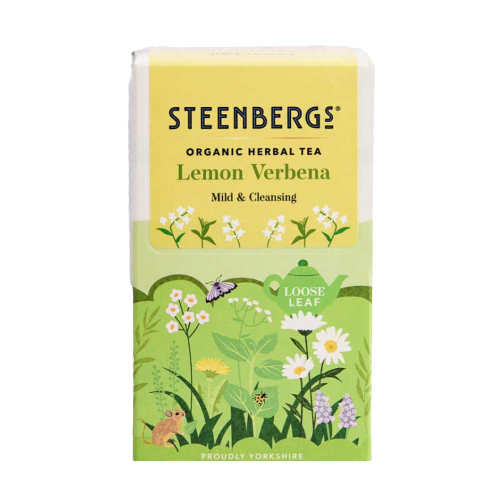 Organic Lemon Verbena Steenbergs 4x20g