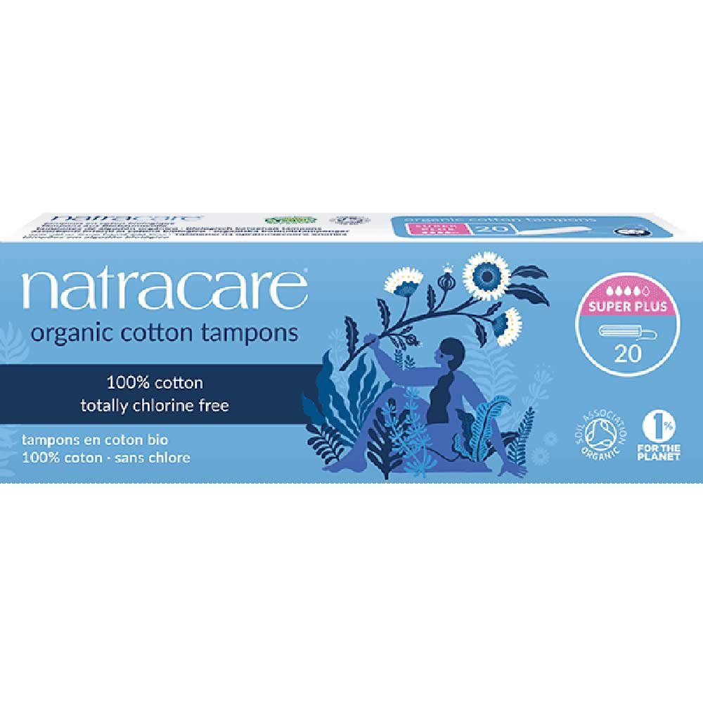 Organic Super-PLUS Tampons Natracare 20 Organic Super-PLUS Tampons Natracare 20