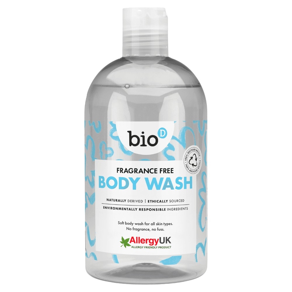 Body Wash - Fragrance Free Bio-D 6x500ml Body Wash - Fragrance Free Bio-D 6x500ml