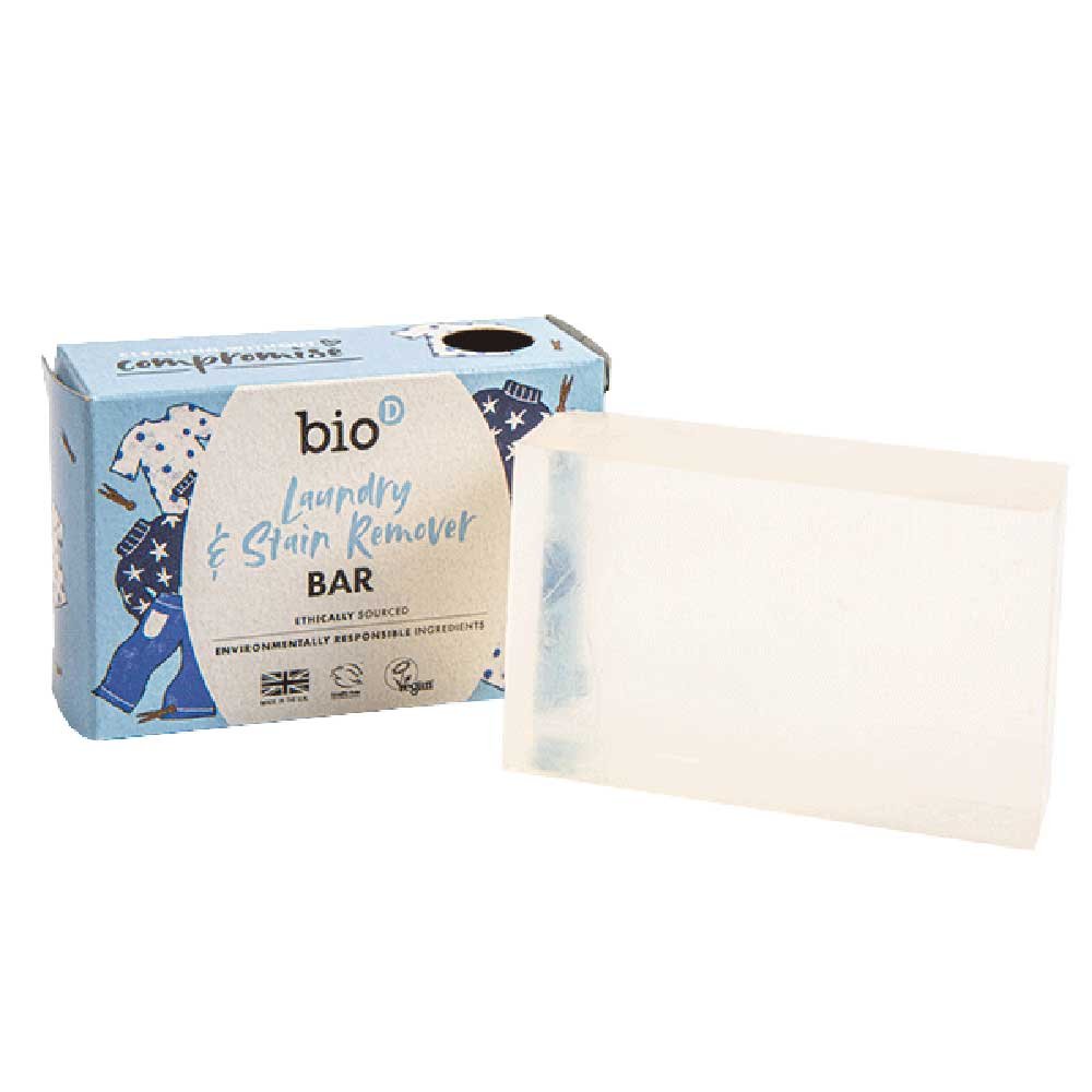 Laundry & Stain Remover Wrapped Bar Bio-D 90g Laundry & Stain Remover Wrapped Bar Bio-D 90g