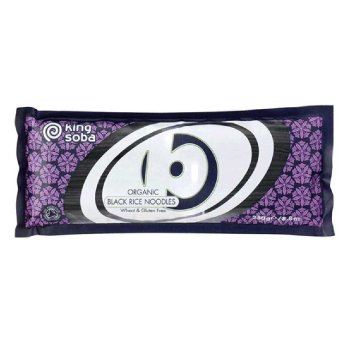 Organic Black Rice Noodles King Soba 250g Organic Black Rice Noodles King Soba 250g