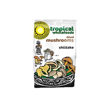 Shiitake Mushrooms Tropical Wholefoods 50g Shiitake Mushrooms Tropical Wholefoods 50g