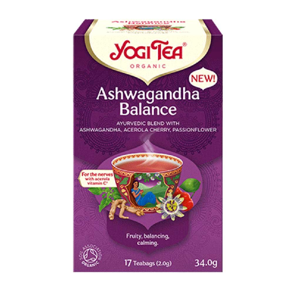 Organic Ashwaganda Balance Yogi Tea 17bgs Organic Ashwaganda Balance Yogi Tea 17bgs