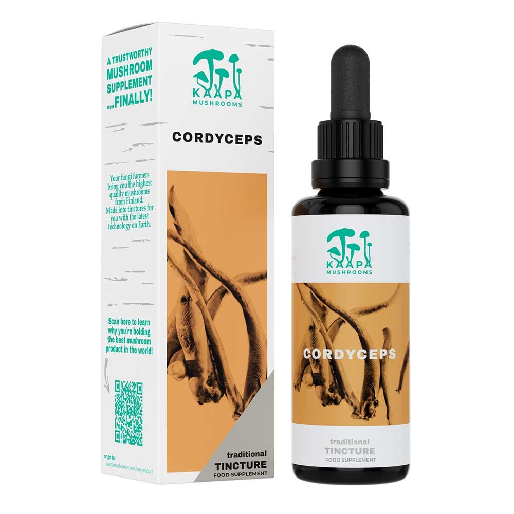 Organic Cordyceps Mushroom Tincture Kaapa Mushrooms 50ml