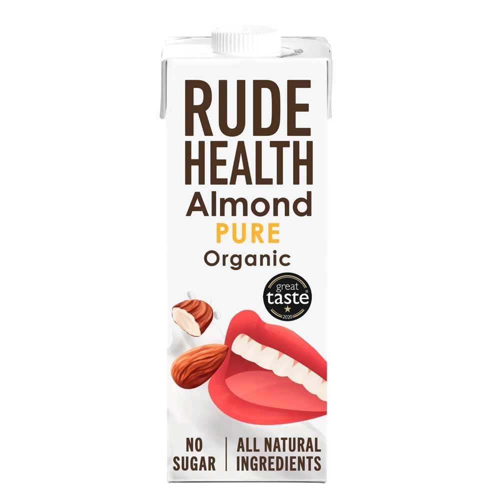 Organic Pure Almond Drink - was Ultimate Rude Health 6x1l