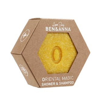 Organic Oriental Magic Shower & Shampoo Bar Ben & Anna 60g