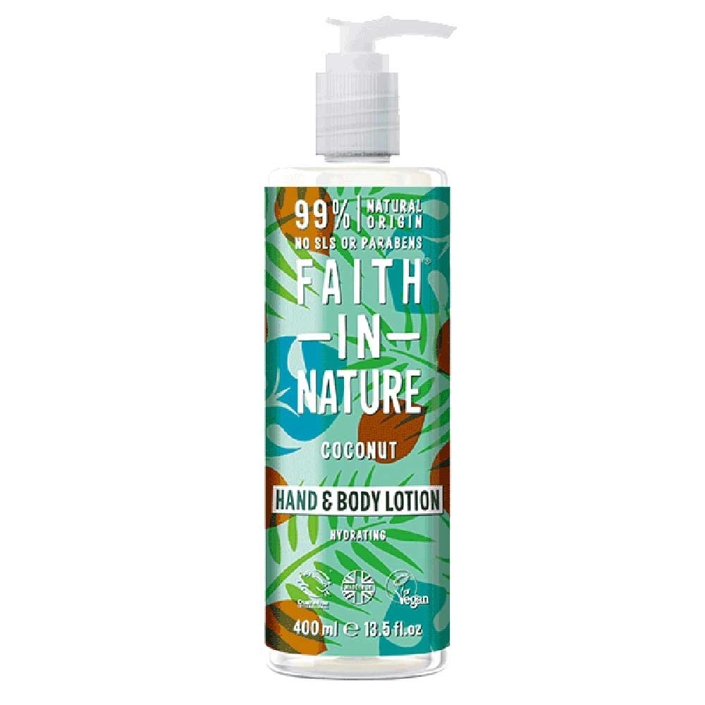Coconut Hand & Body Lotion Faith in Nature 400ml Coconut Hand & Body Lotion Faith in Nature 400ml