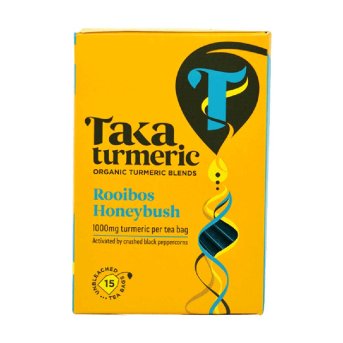 Organic Rooibos Honeybush Turmeric Tea Bags Taka Turmeric 15