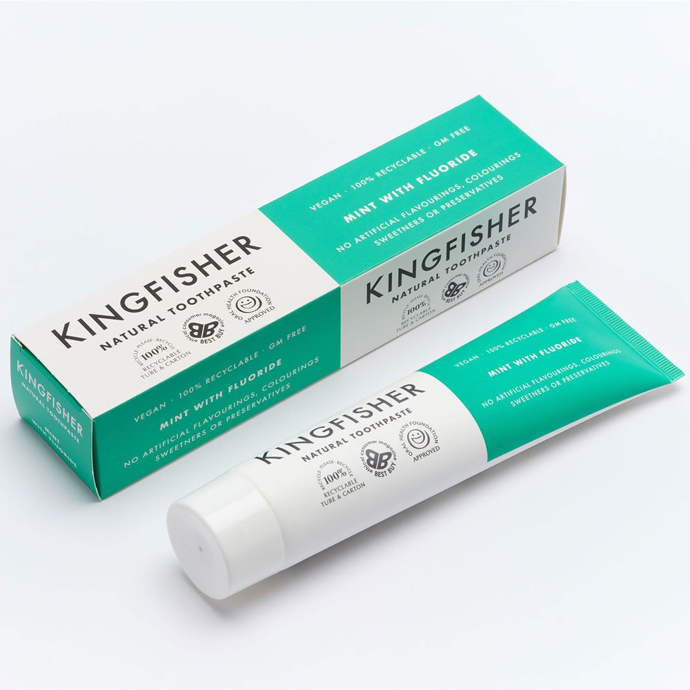 Mint with fluoride Kingfisher 100ml Mint with fluoride Kingfisher 100ml