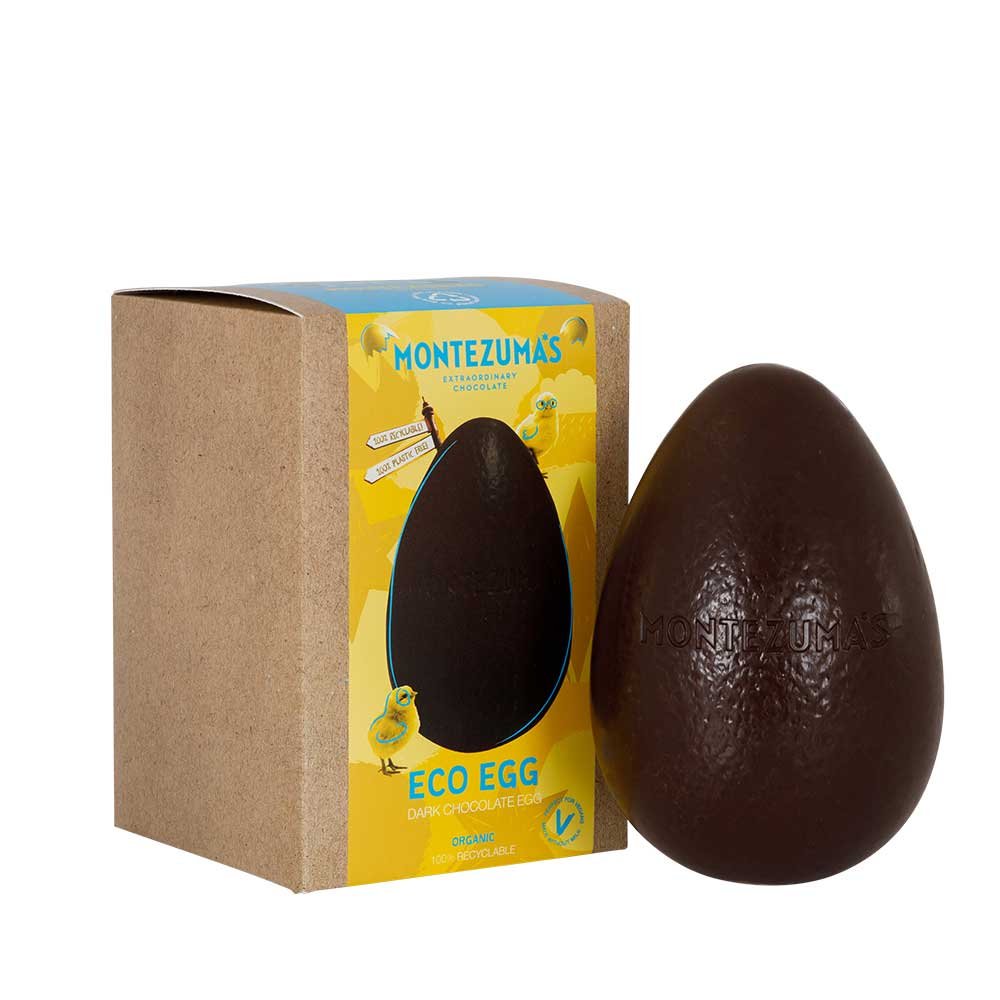Organic Dark Chocolate Eco Egg Montezuma 4x150g