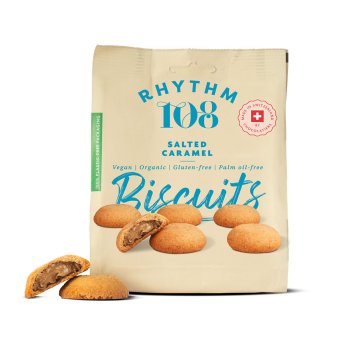 Organic Chocolate & Salted Caramel Biscuit Share Bag