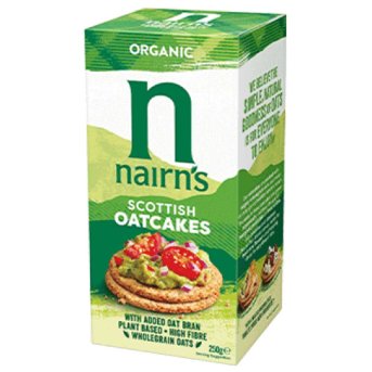 Organic Scottish Oatcakes Nairn's 250g